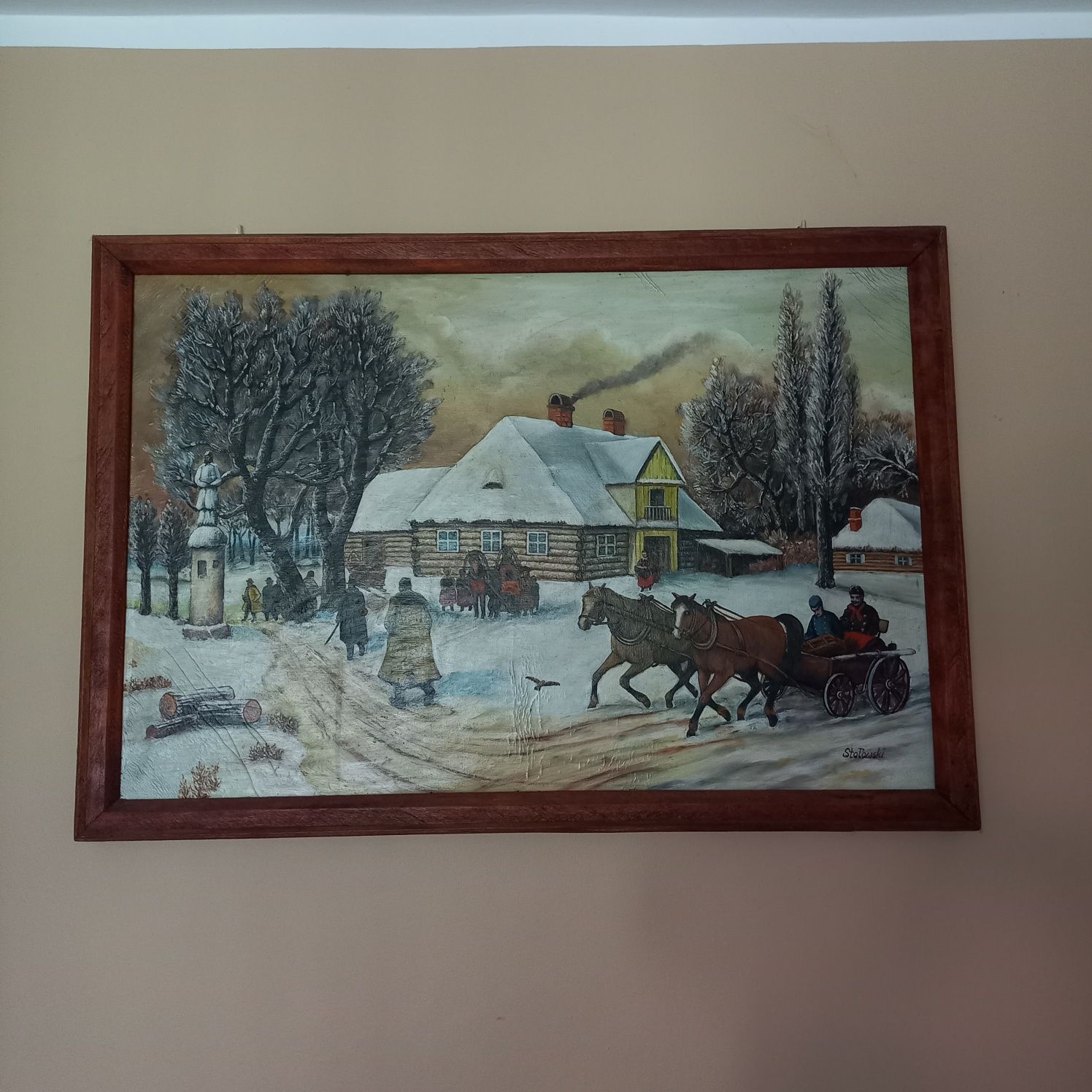 Obraz  wym. 67/ 96cm _płótno