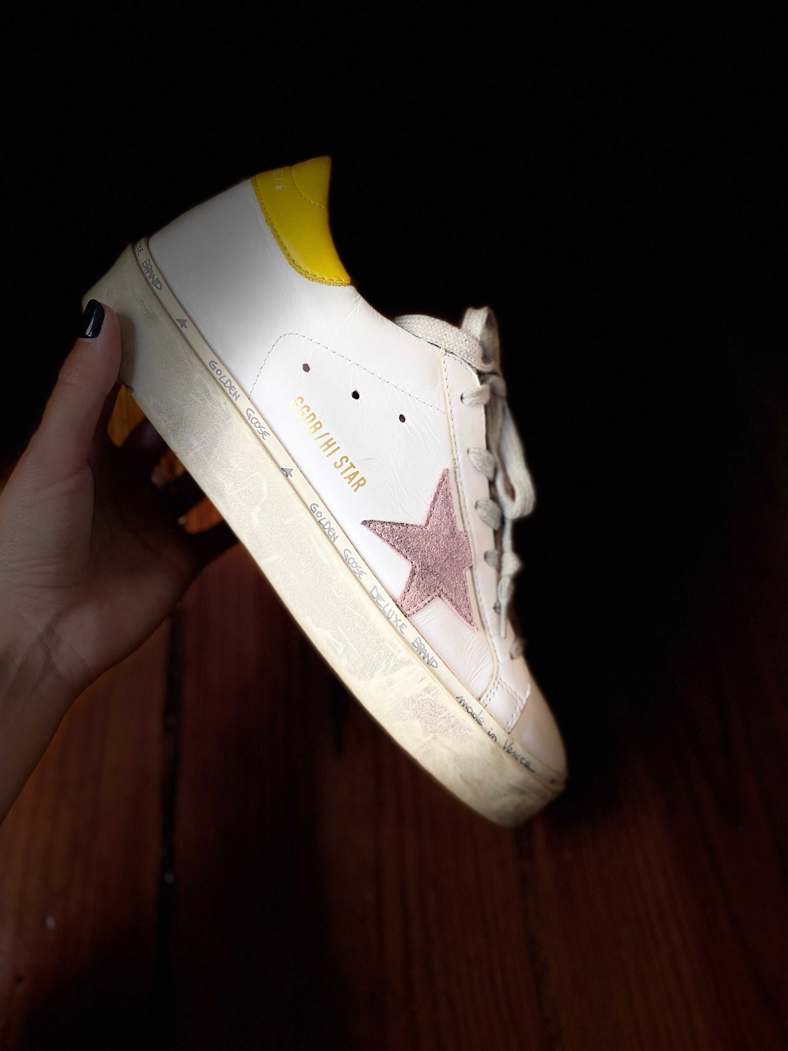 Tennis novos Golden Goose Hi-Star *Originais* tam 39