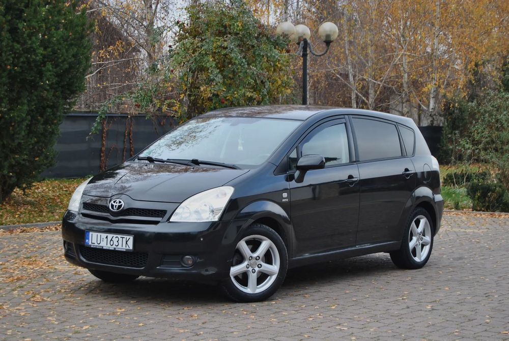 Toyota Corolla Verso 1.8 Benzyna+LPG, 7-Osobowy, 2 Komplety opon, ISOFIX, Niski przebieg!!!