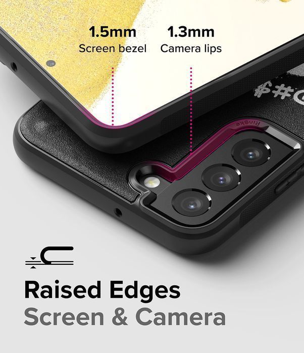Ringke Onyx Design wytrzymałe etui pokrowiec Samsung Galaxy S22+
