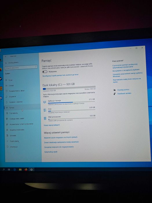 Komputer gamingowy przystosowany do gier bądź biura