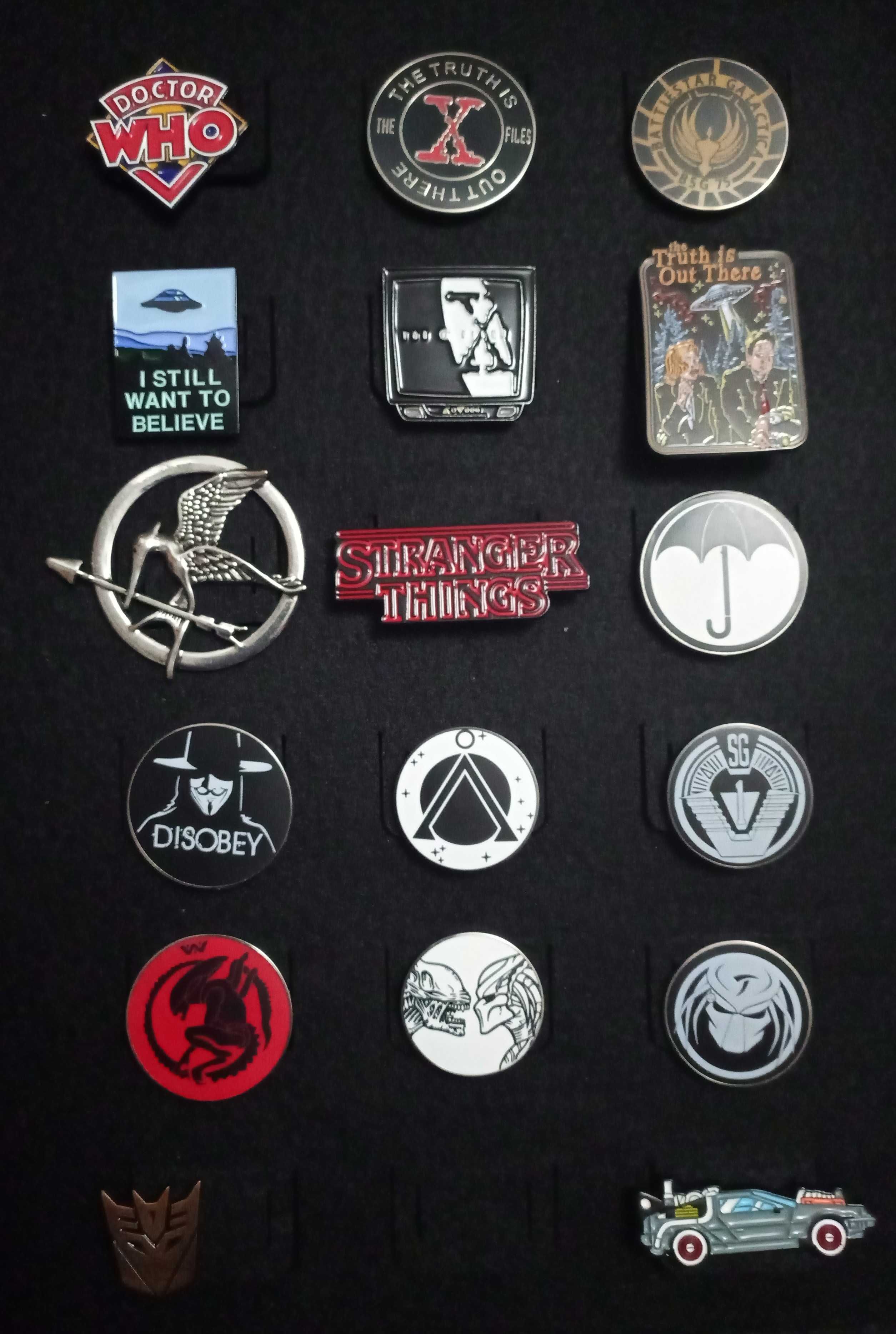 Pins Marvel, DC, Manga, ficção cientifica, filmes e series - 4 a 5€