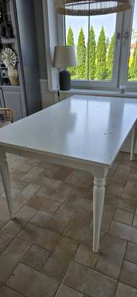 Stół rozkładany Ikea Ingatorp biały 155/215cm x 87 cm