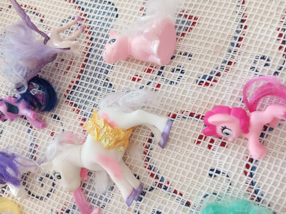 Brinquedos : lote 12 póneis, venda apenas em conjunto