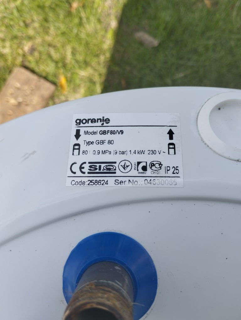 Бойлер електричний Gorenie модель GBF80V9 80 літрів