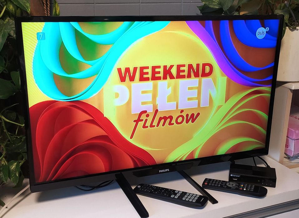 Telewizor LED 32" Philips 32PHH4109/88 plus dekoder DVB-T2 HEVC.