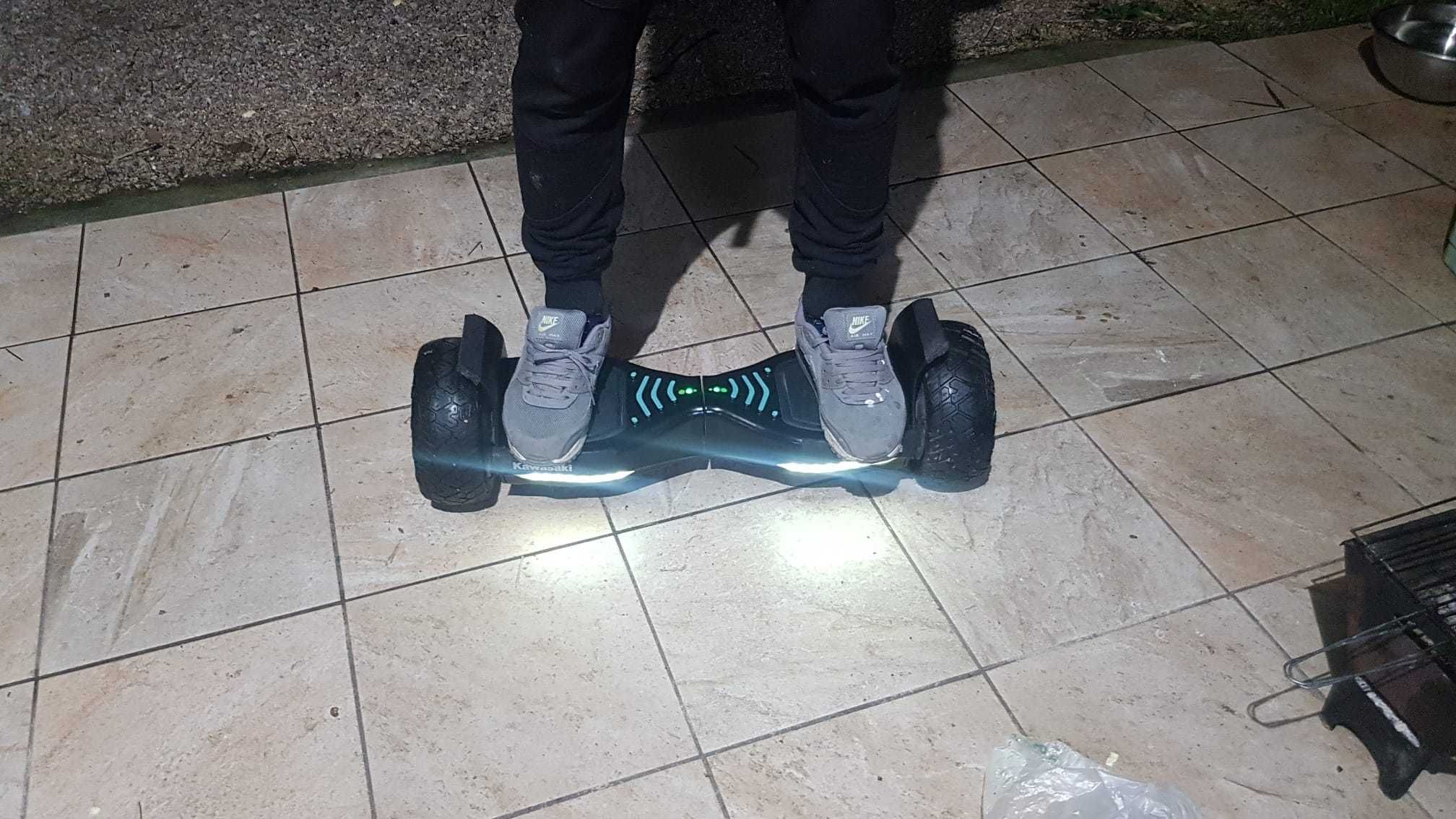 HOVERBOARD Kawasaki cross preto