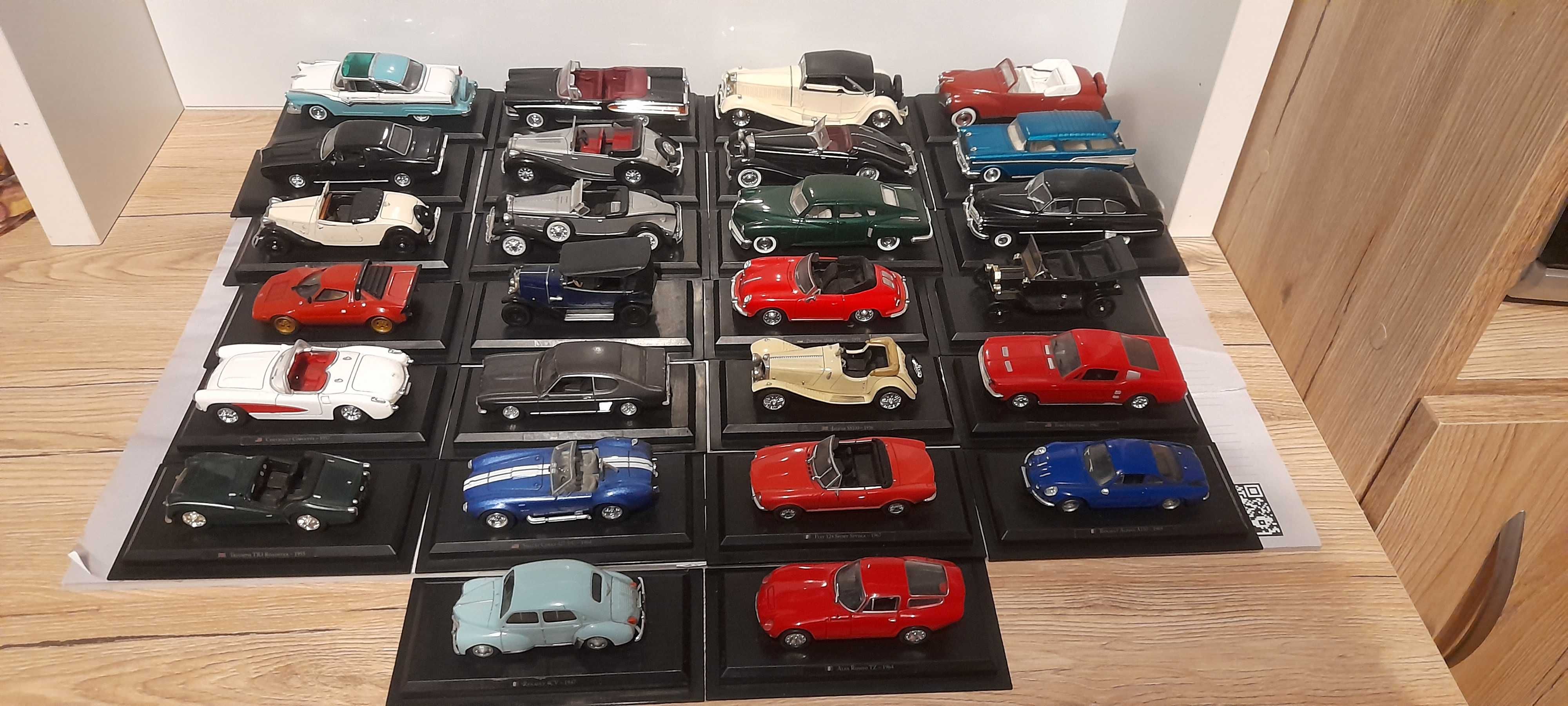 Metalowe modele samochodów