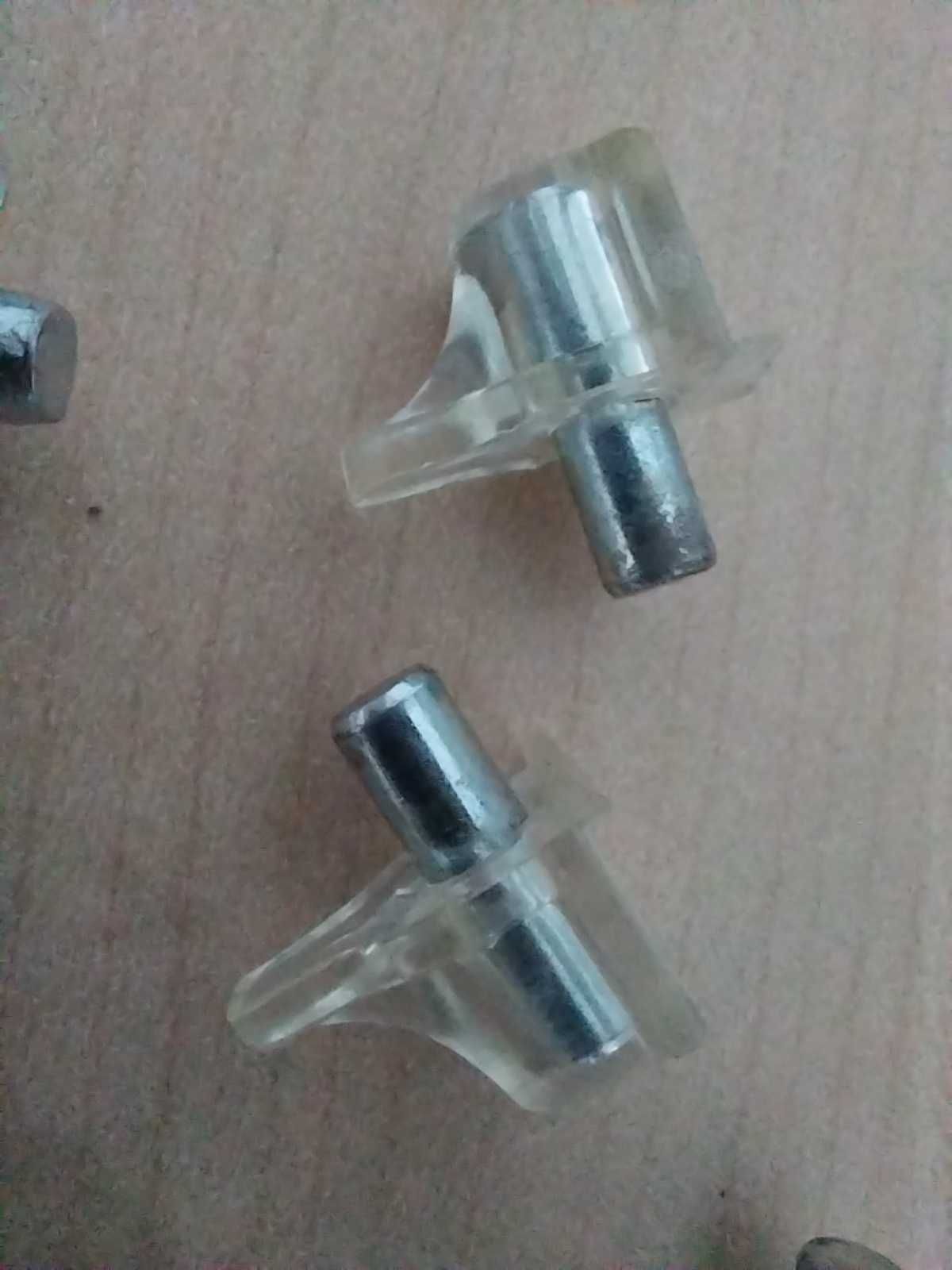 Ferragens Antigas para Suporte Prateleiras de Vidro