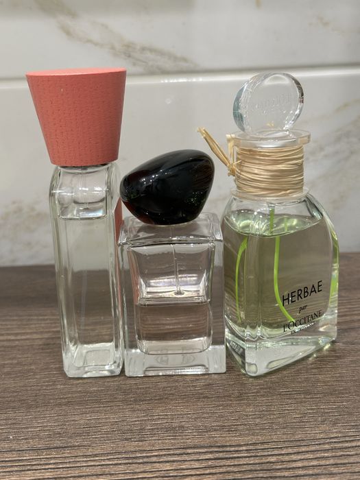 Loccitane Herbae, Noble epine, Armani Prive Pivon