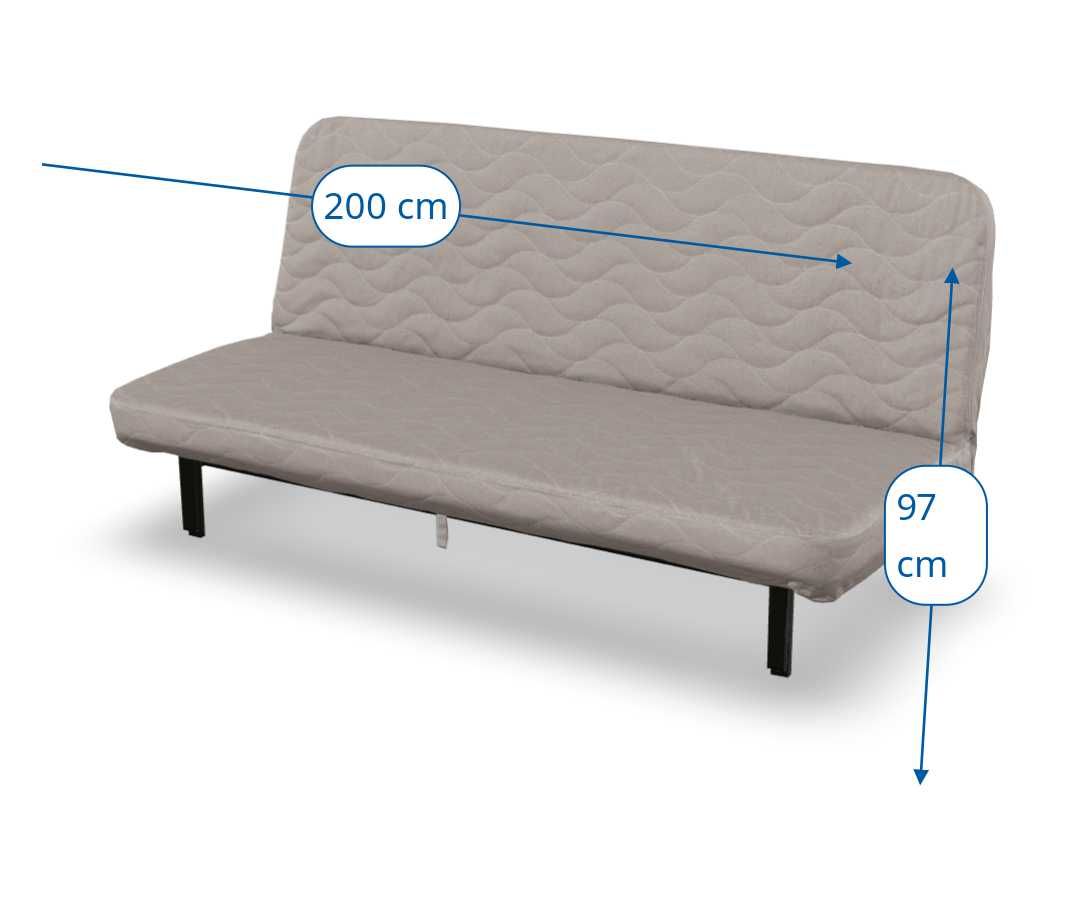 Sofá-cama 3 lugares do Ikea