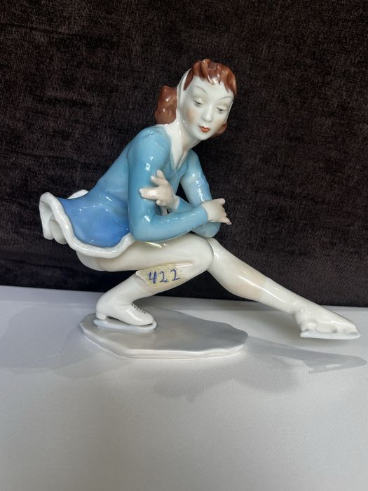Figurka porcelanowa Łyżwiarka Hutschenreuther
