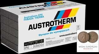 Austrotherm THERMA 033 TR80 EPS styropian fasada grafit - cena za op.