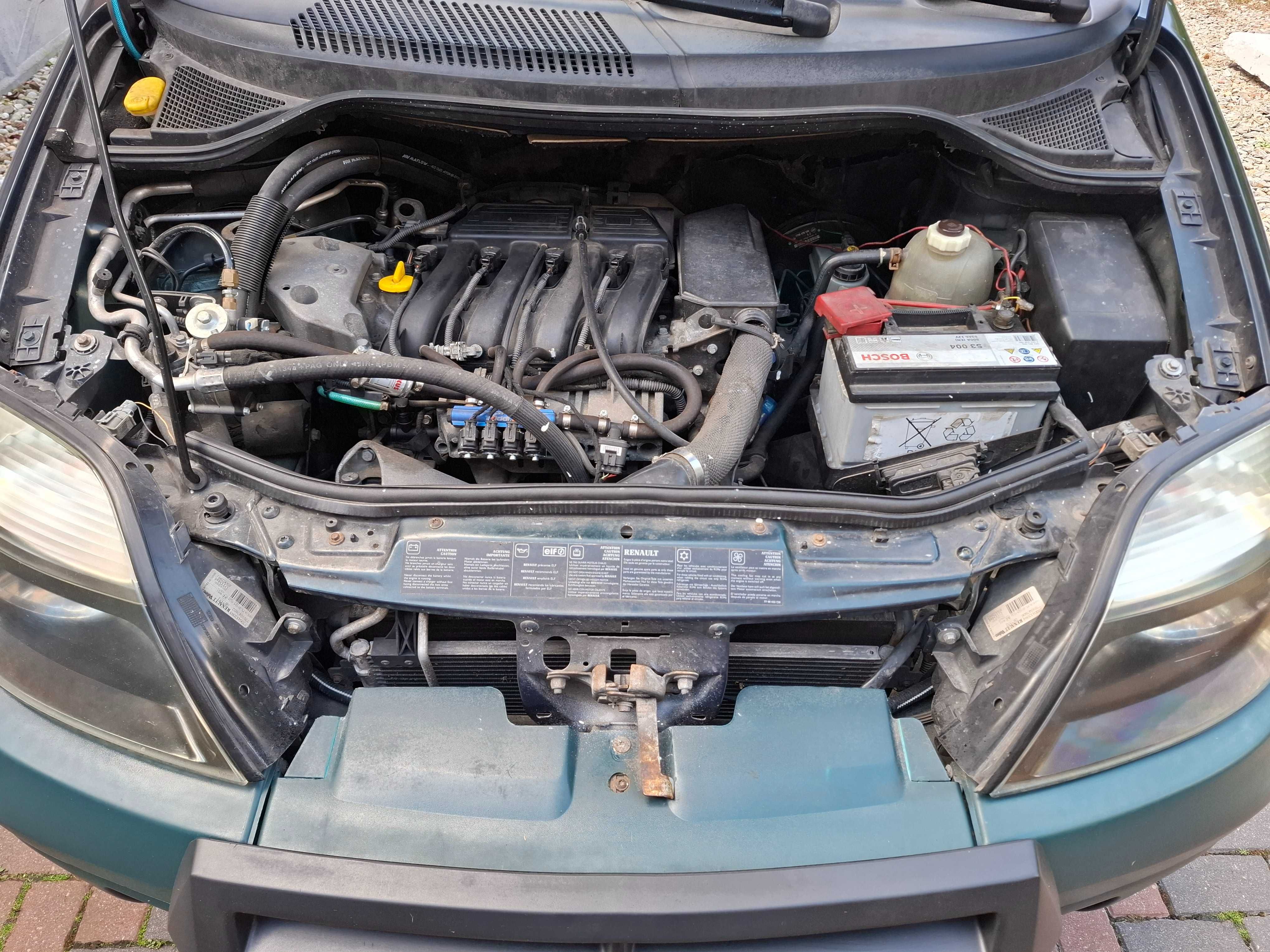Renault Scenic RX4 2.0 Benzyna+Gaz Sekwencja 4X4 Alumy Opłaty Sprawny