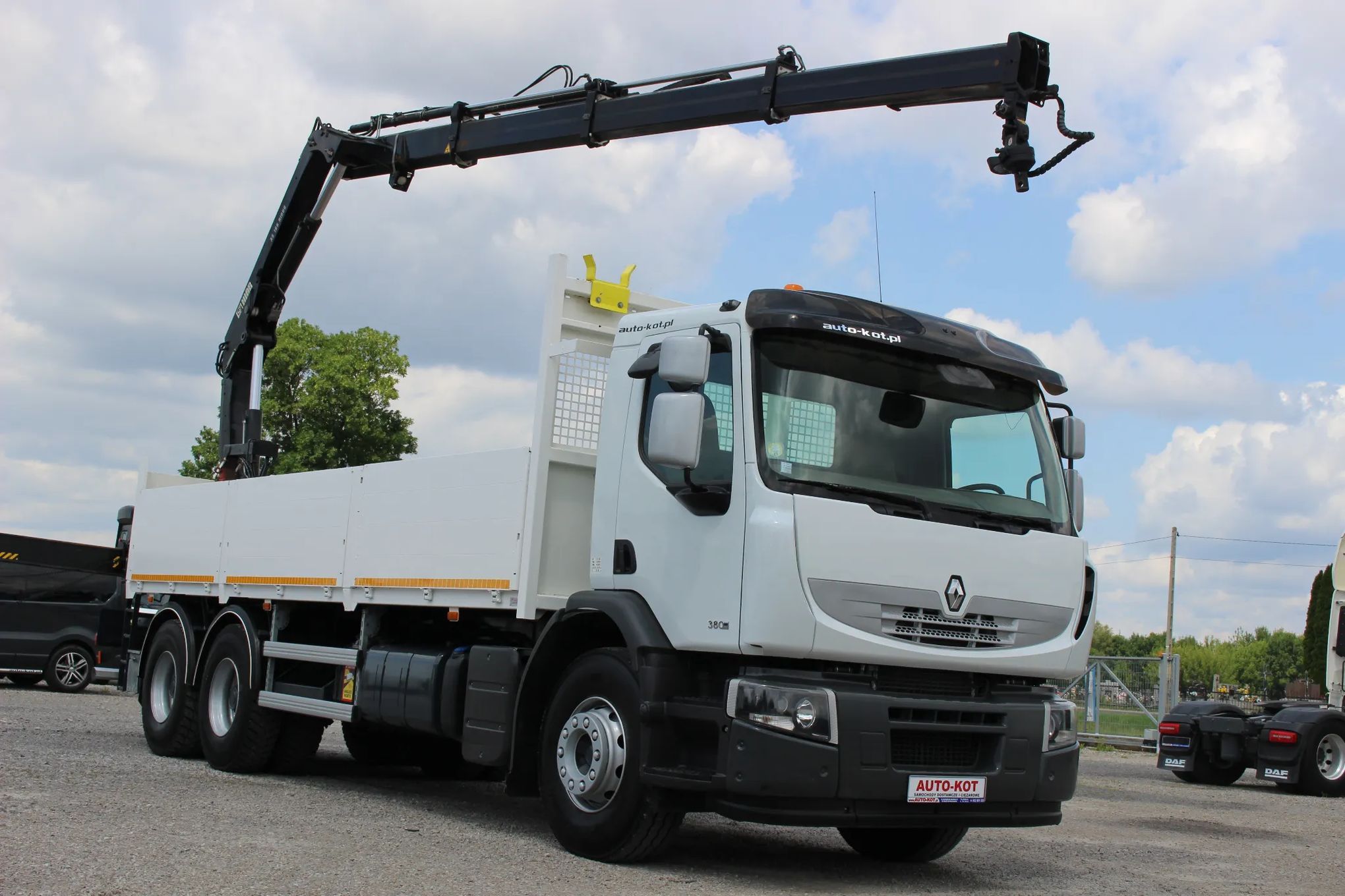 Renault PREMIUM 380 *EEV*/6X4/HDS HIAB XS 166/Pilot /**SERWIS**/ IDEALNY STAN /