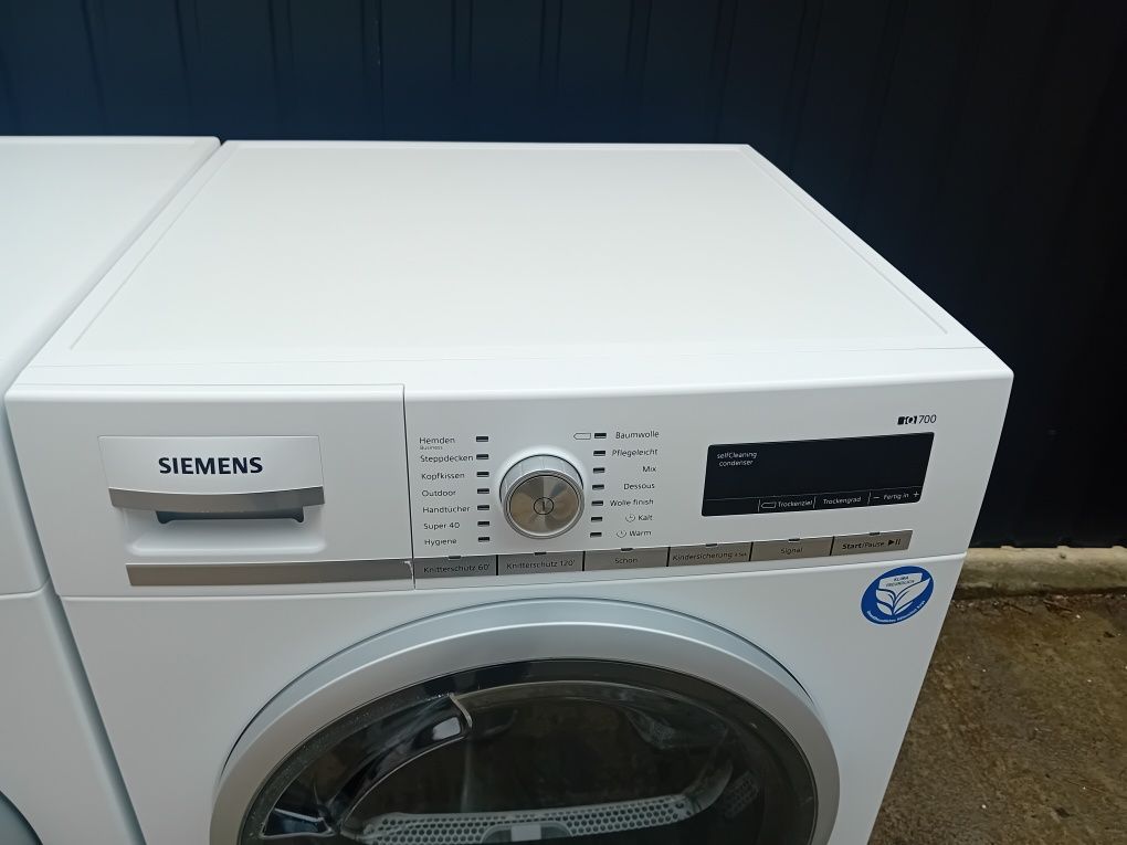 Комплект пралка та сушка Siemens iq700