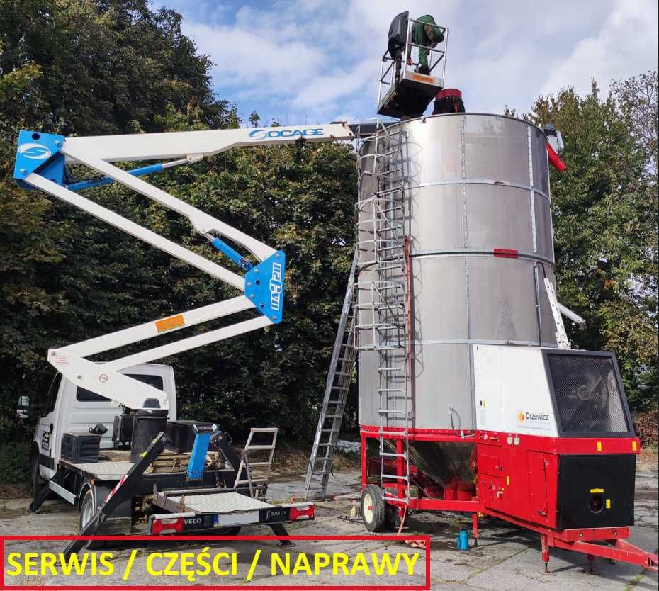 Suszarnia Drzewicz GT Opico Allied CYKLON separator ++ SERWIS CZĘŚCI