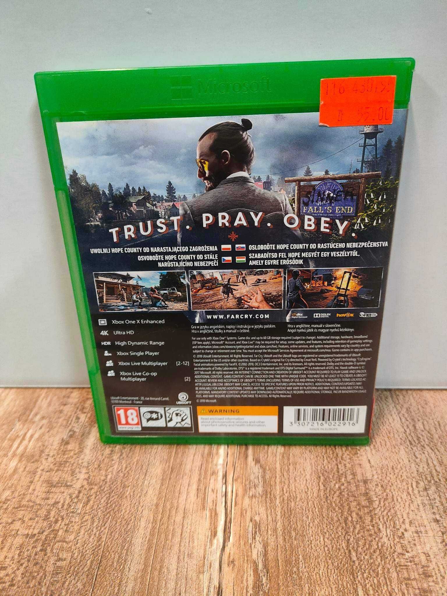 Far Cry 5 XBOX ONE, Sklep Wysyłka Wymiana