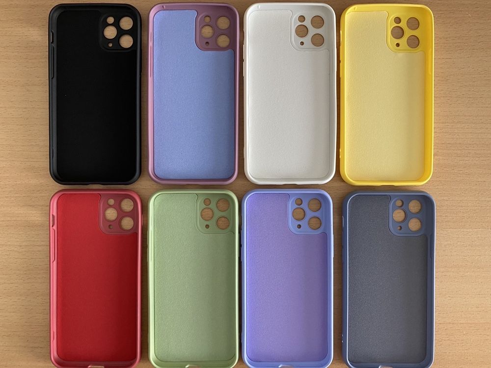 Capas iPhone 11 Pro silicone & proteção das câmaras