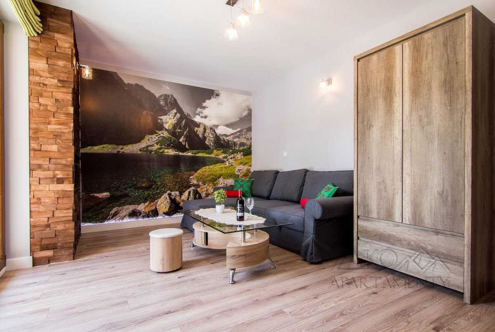 Nowy apartament w centrum Zakopanego z parkingiem, przy Krupówkach
