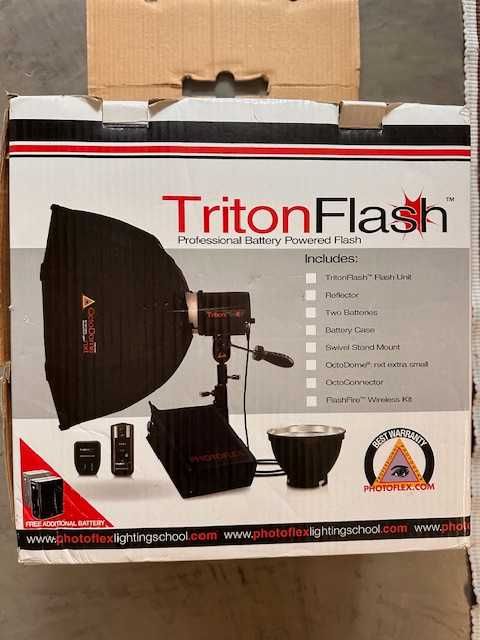 Flash Light Triton Flash (projetor ainda na caixa)