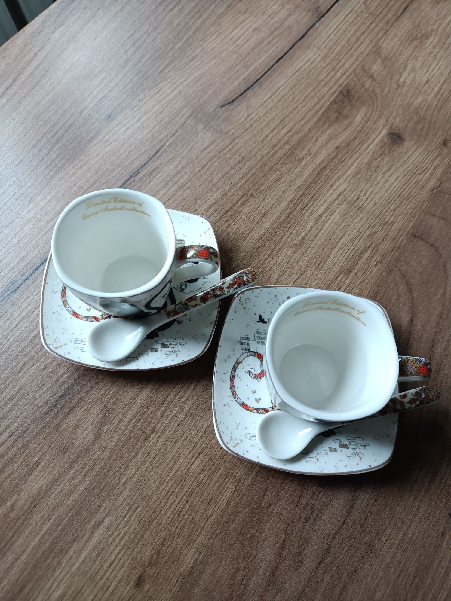 Filiżanki espresso fine bone china