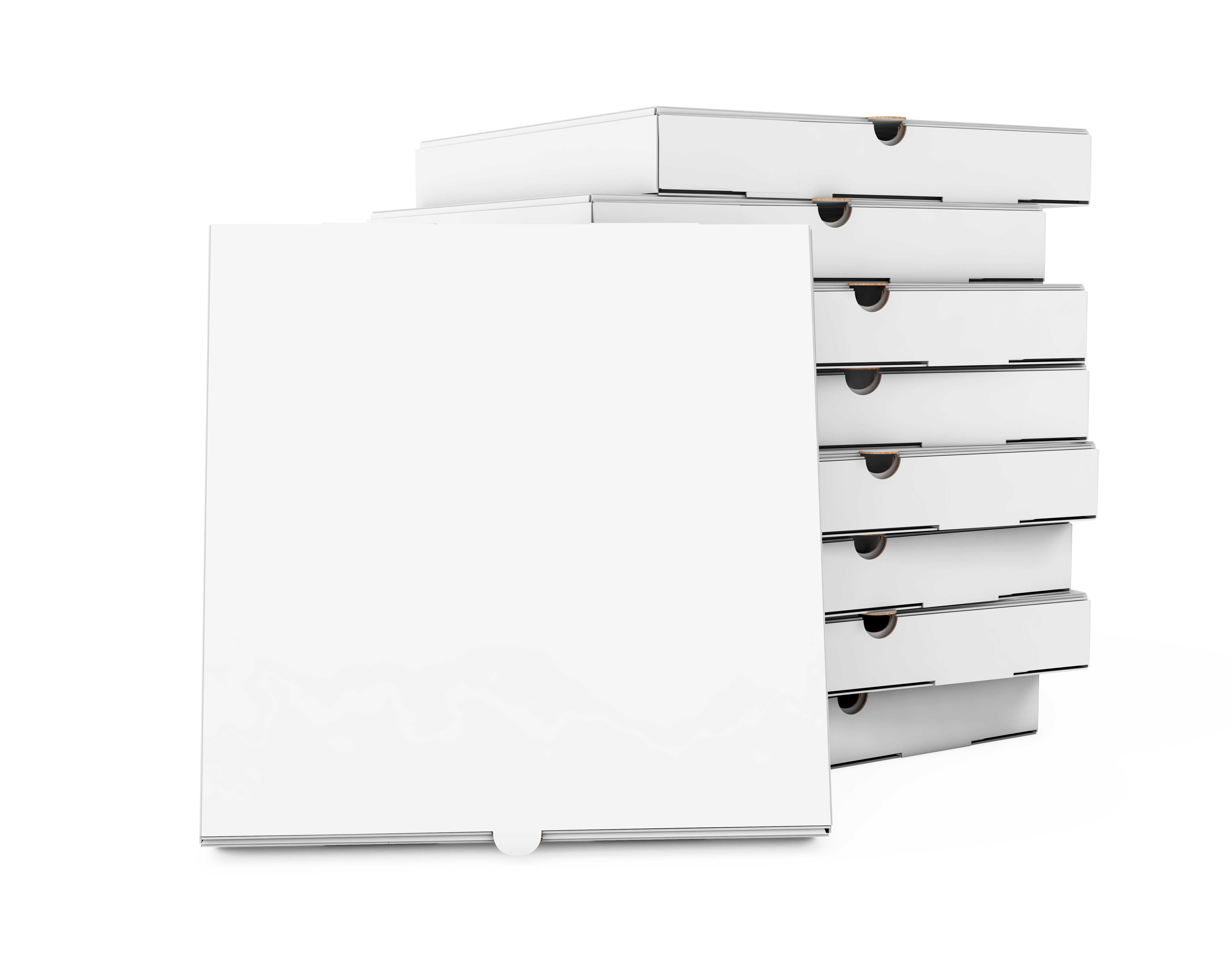 Kartony Pizza od 22 cm do 65 cm Kwadrat lub Skośne Możliwy Nadruk