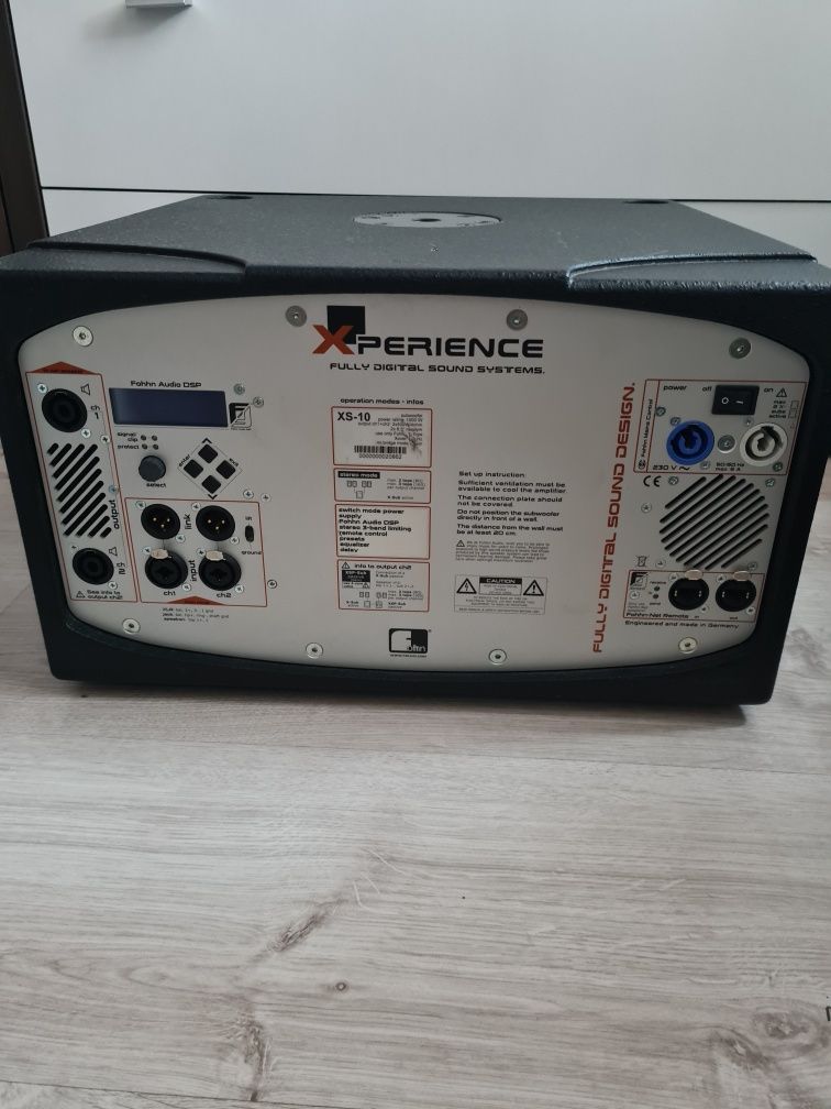 Głośniki fohhn linea lx-10   subwoofer fohhn xperience  xs-10