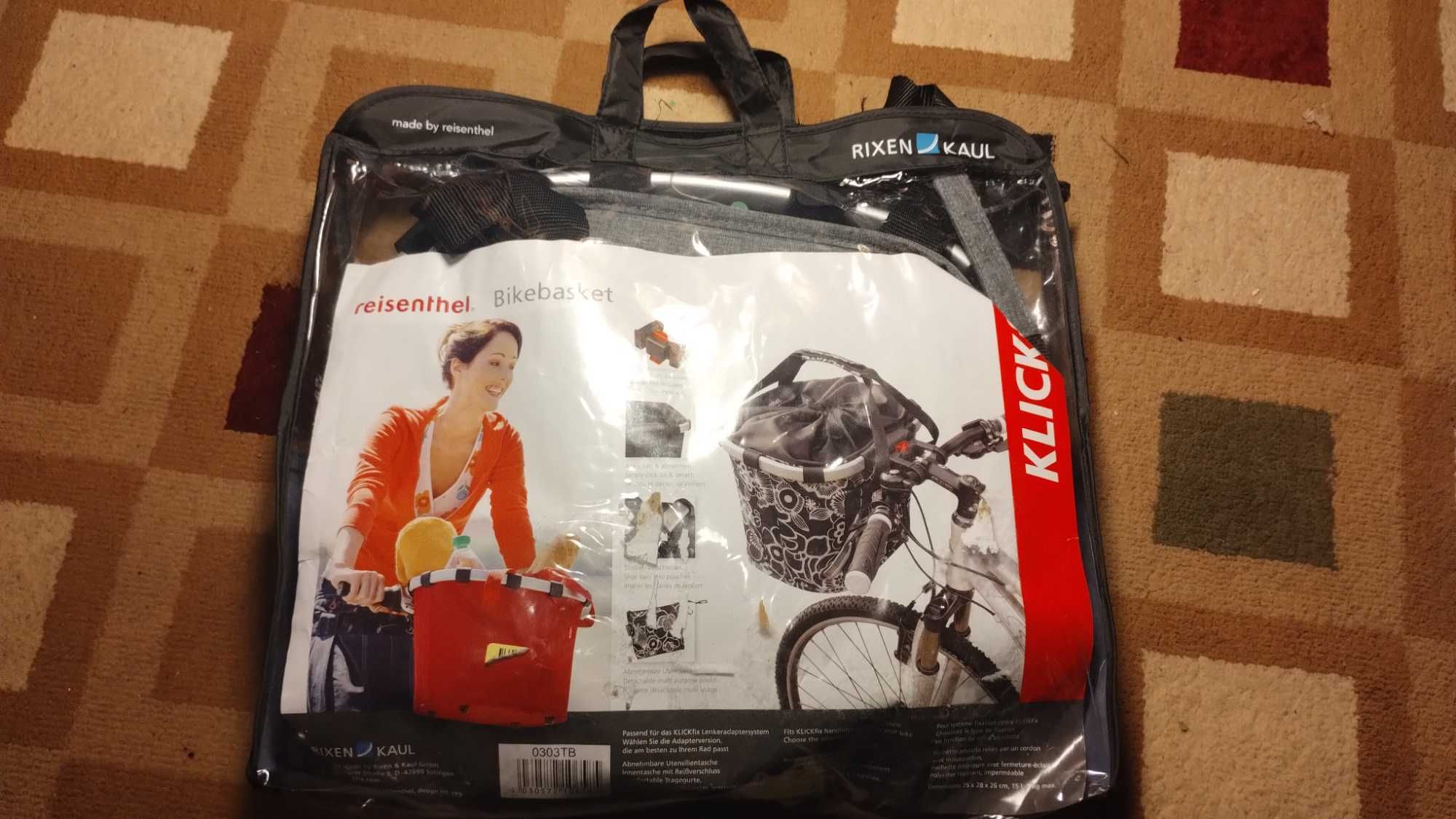 Torba koszyk na kierownicę KLICKfix Bikebasket 15L