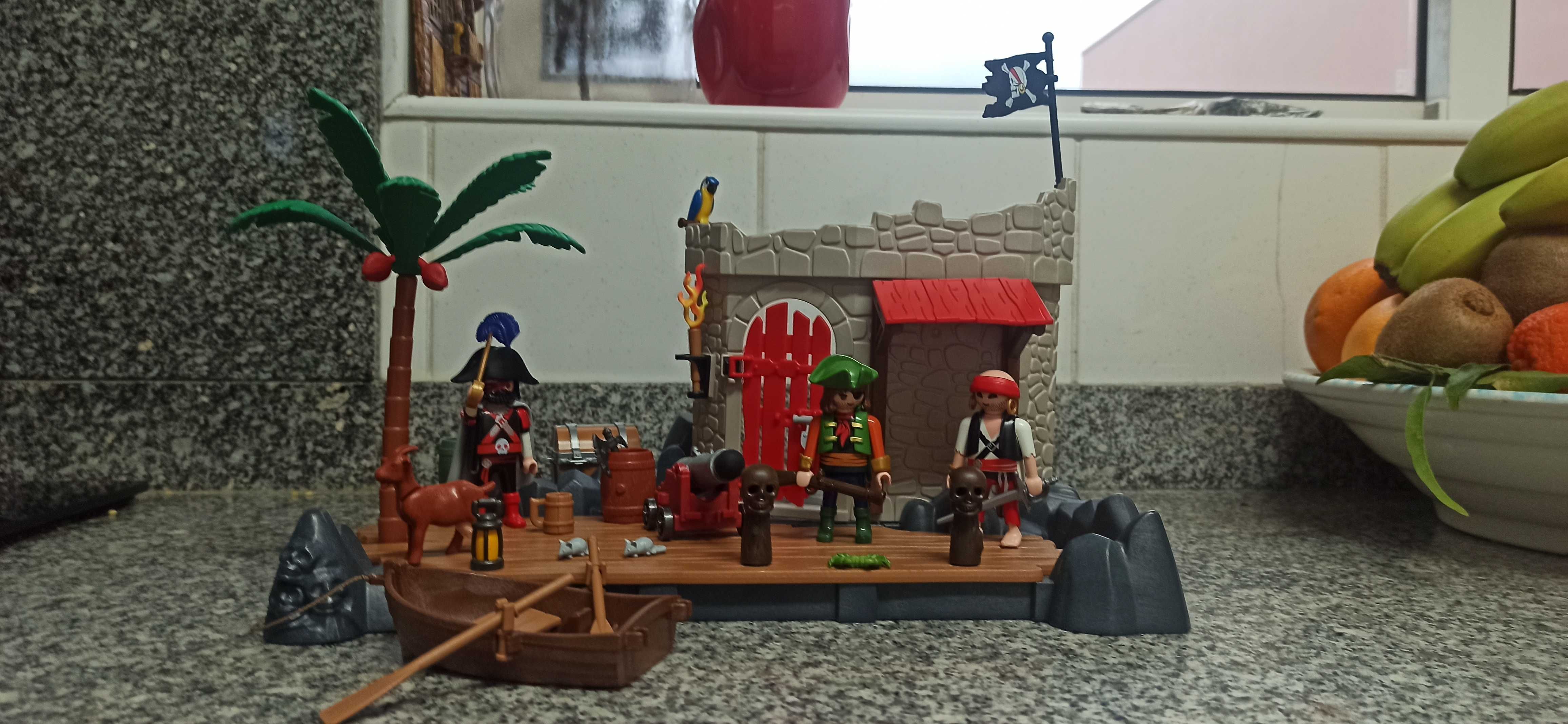 Ilha pirata Playmobil