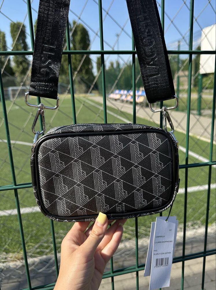 барсетка лакоста мужская монограмм сумка lacoste через плечо