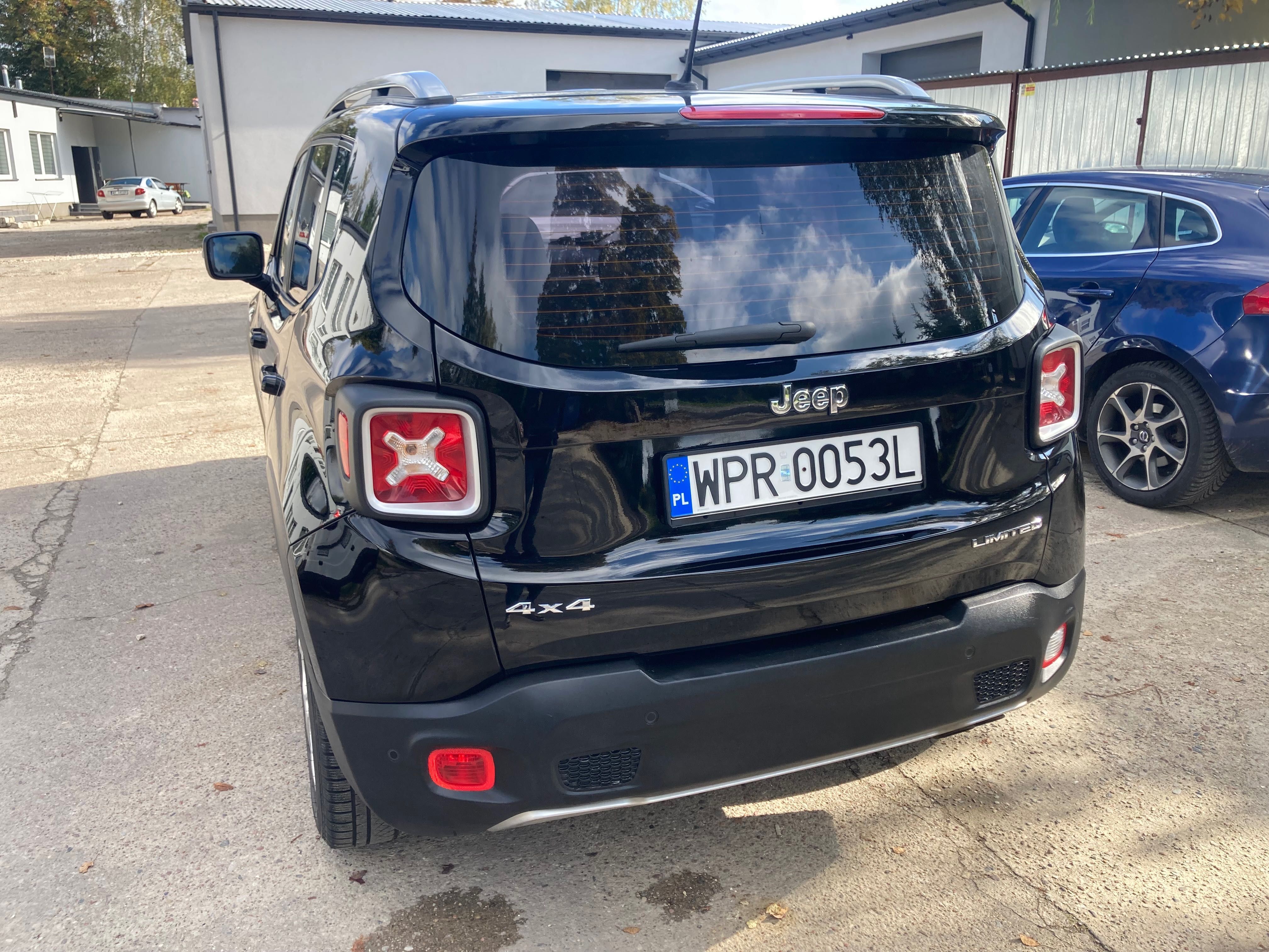 Jeep renegade 4x4 automat salon pl benzyna 170 km
