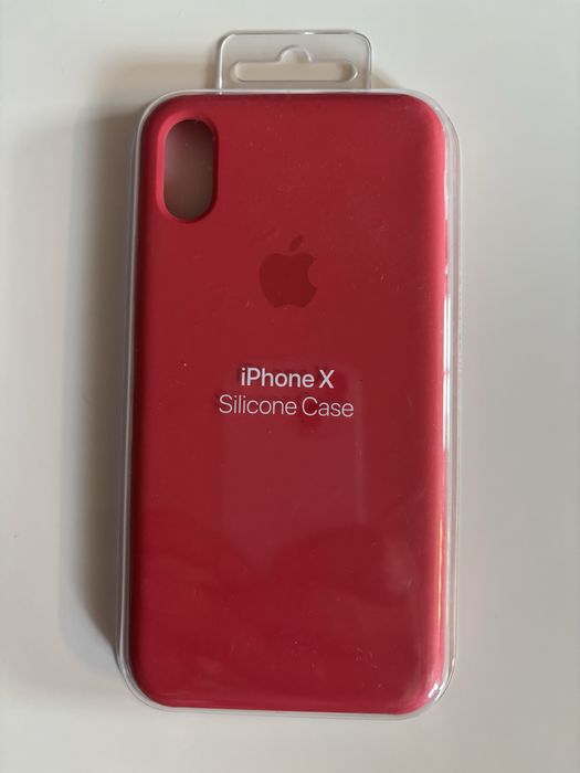 Etui Apple Silicon Case do iPhone XS