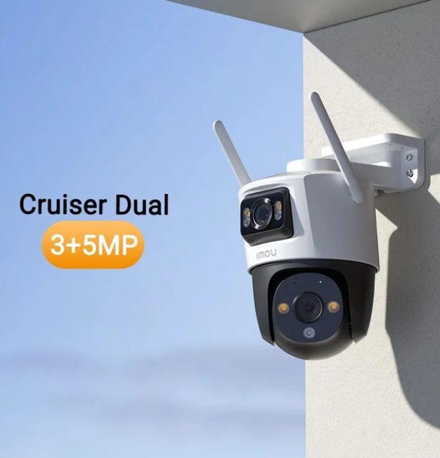 Поворотна камера відеонагляду Imou Cruiser Dual 8/10MP