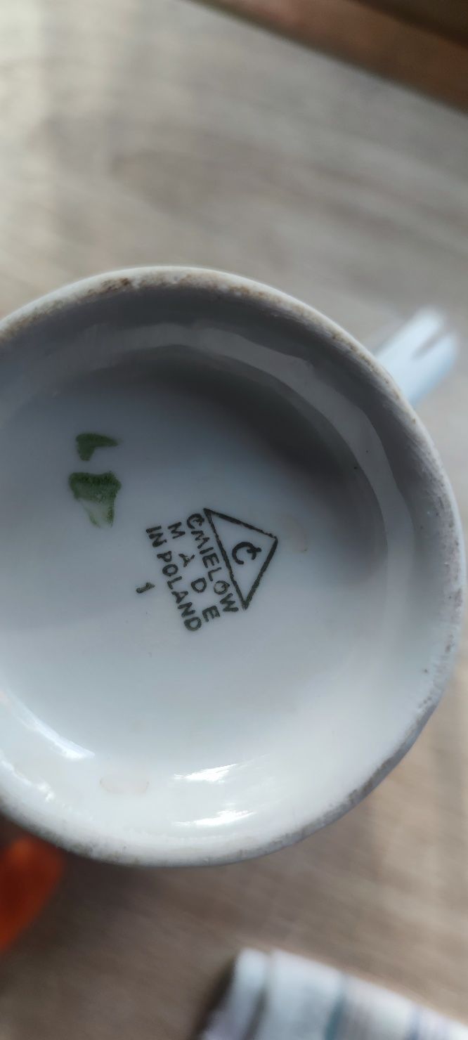 Stara porcelana - dzbanek na herbatę Ćmielów