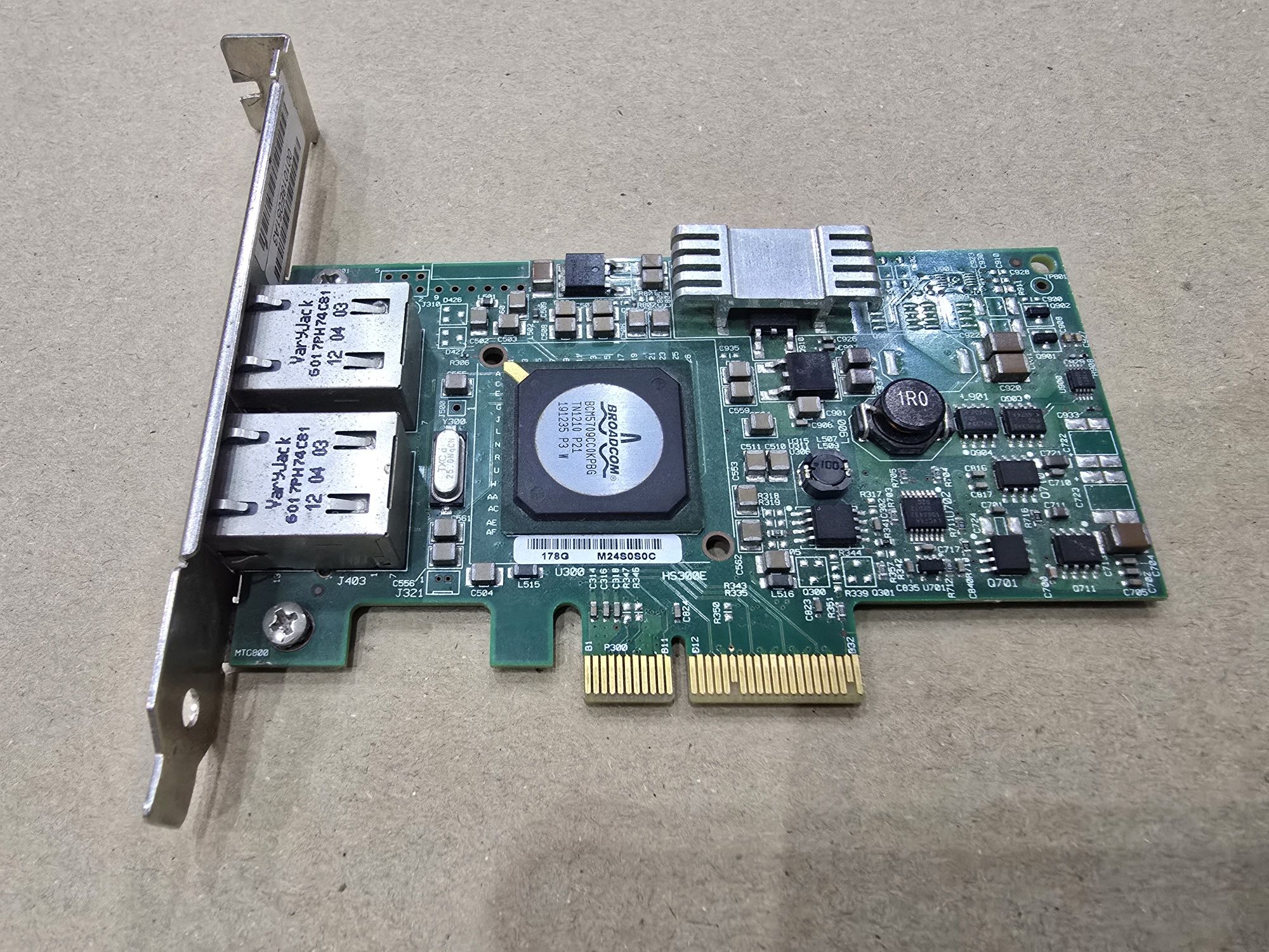 Karta sieciowa 2x 1Gb Broadcom