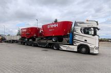 Transport Maszyn Rolniczych Kombajnow FRANCJA POLSKA Belgia Europa