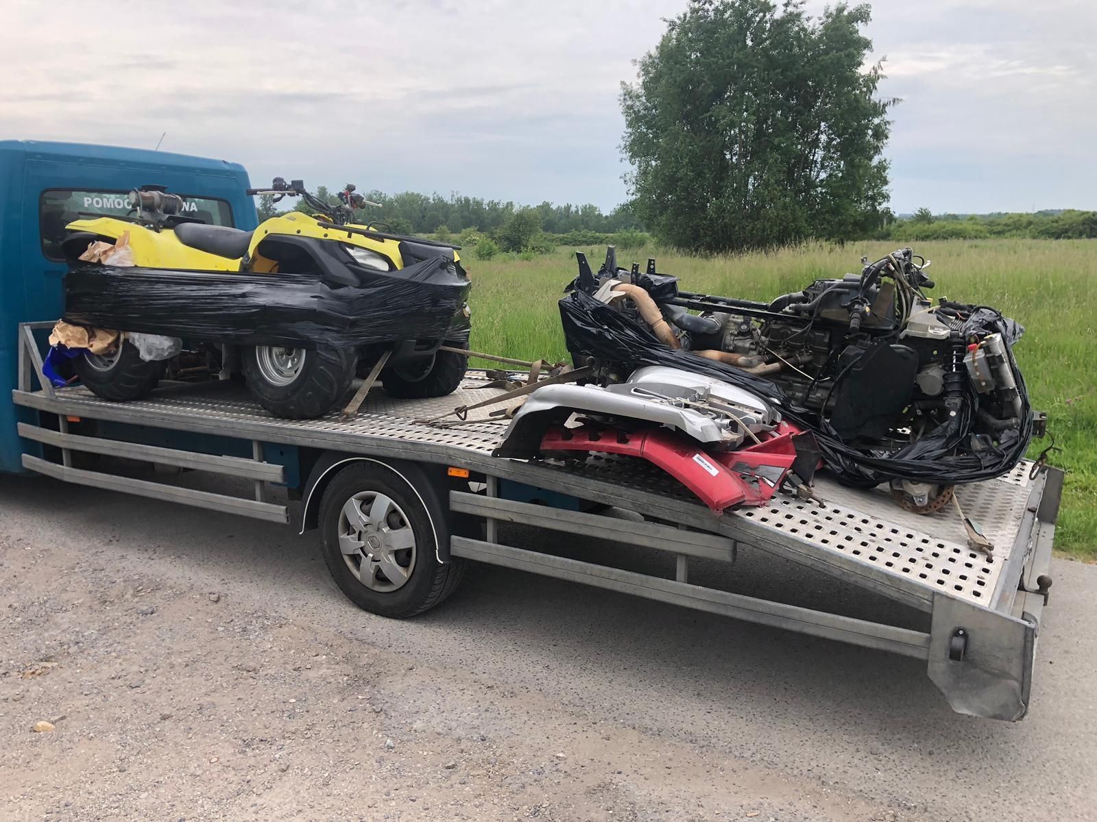 Moduł wiązka wahacz piasta amortyzator kingquad 700 king quad 750