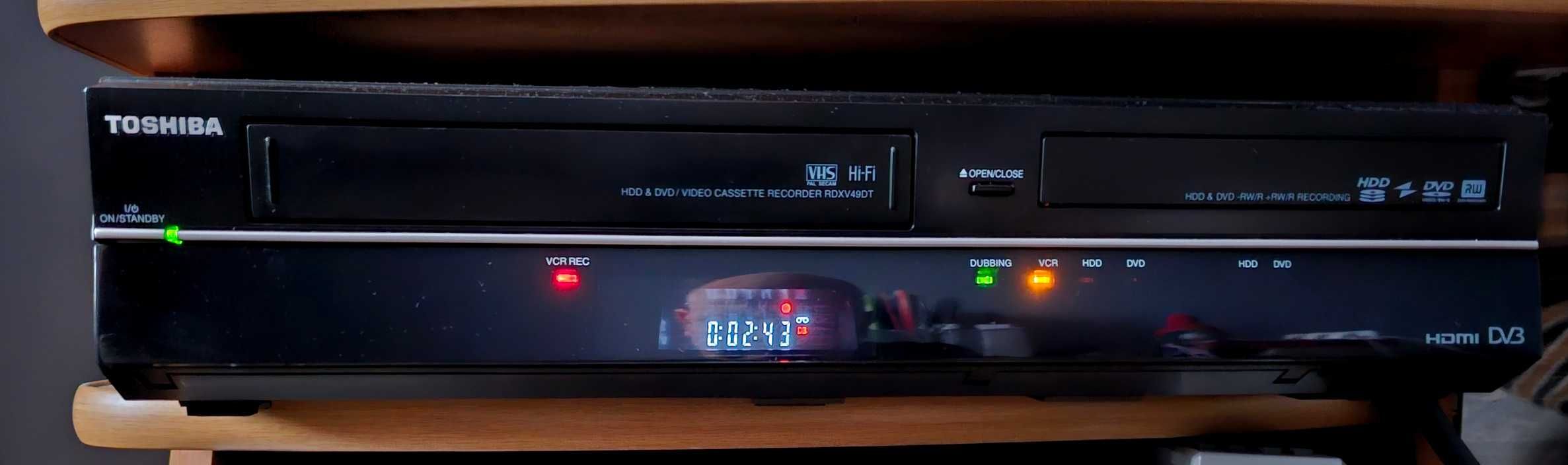 Nagrywarka Toshiba RD VX49 - HDD/160GB / PILOT!
