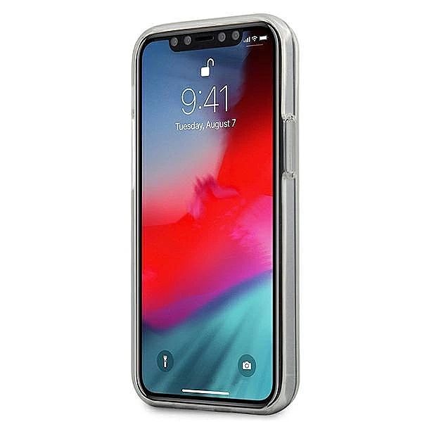 Etui Guess 4G Gradient na iPhone 12 mini - różowe