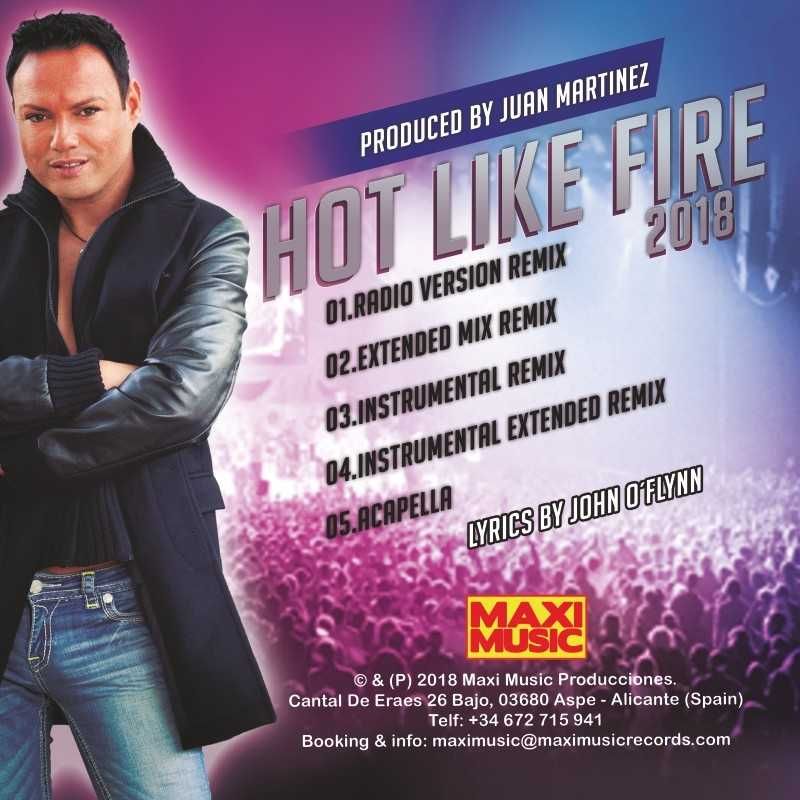 Mark Ashley - Hot Like Fire 2018 MXCDR056 (SPAIN)