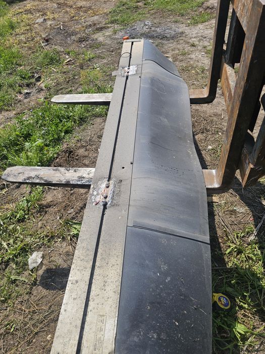 Zderzak tył naczepa ,przyczepa , aluminiowy z chlapaczem ; belka tył ,