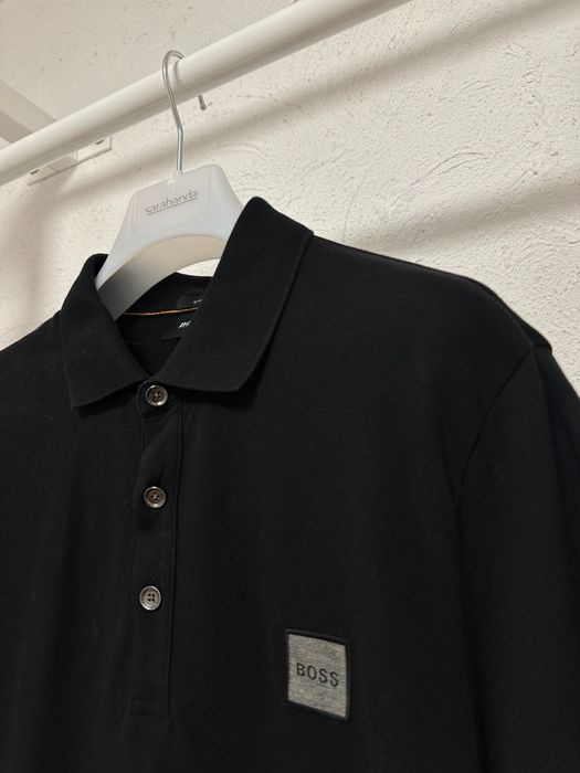 Мужское поло Л размер / Hugo Boss / Slim Fit /