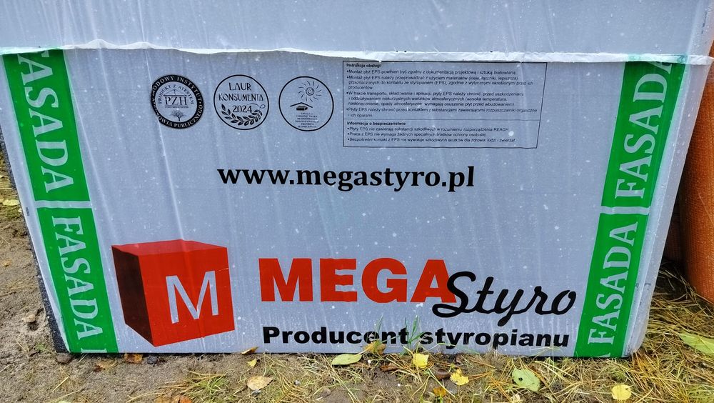 Styropian grafitowy 15cm lambda 33