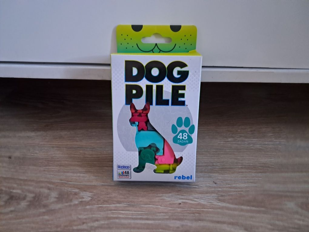 Dog Pile Rebel gra + kółko krzyżyk drewno - gry 3D