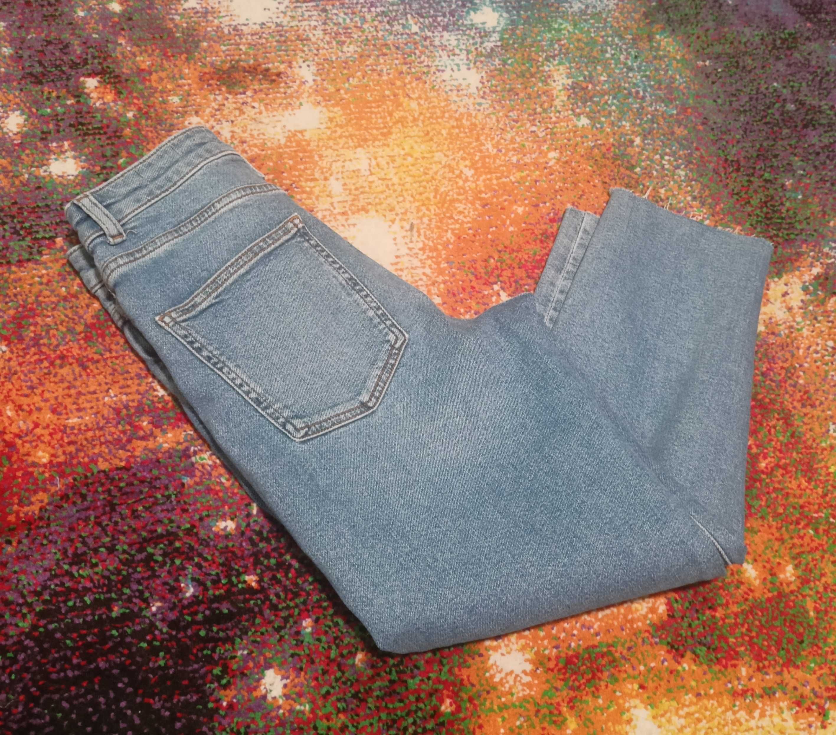 Dżinsy MON wysoki stan 34/XS/6
