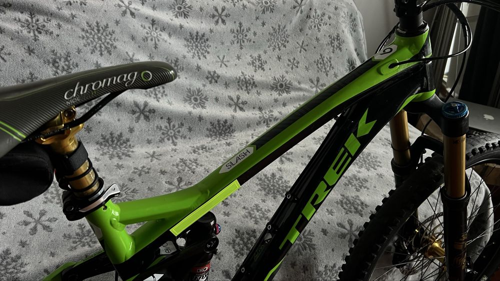 Trek slash 9 full Fox 38 sramXO