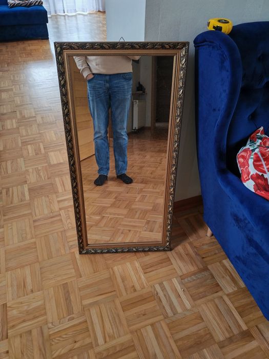 Lustro 48x99 cm prawie 50x100