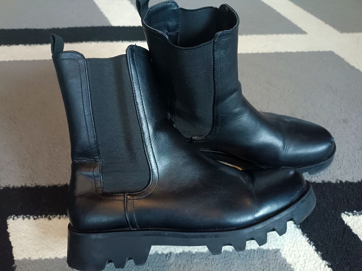 Buty damskie czarne 41