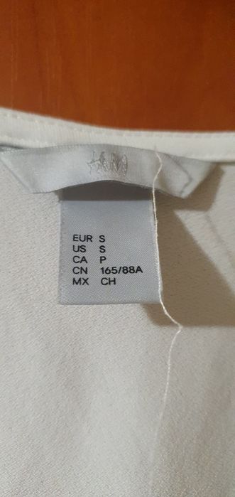 Bluzeczka biała h&m 36
